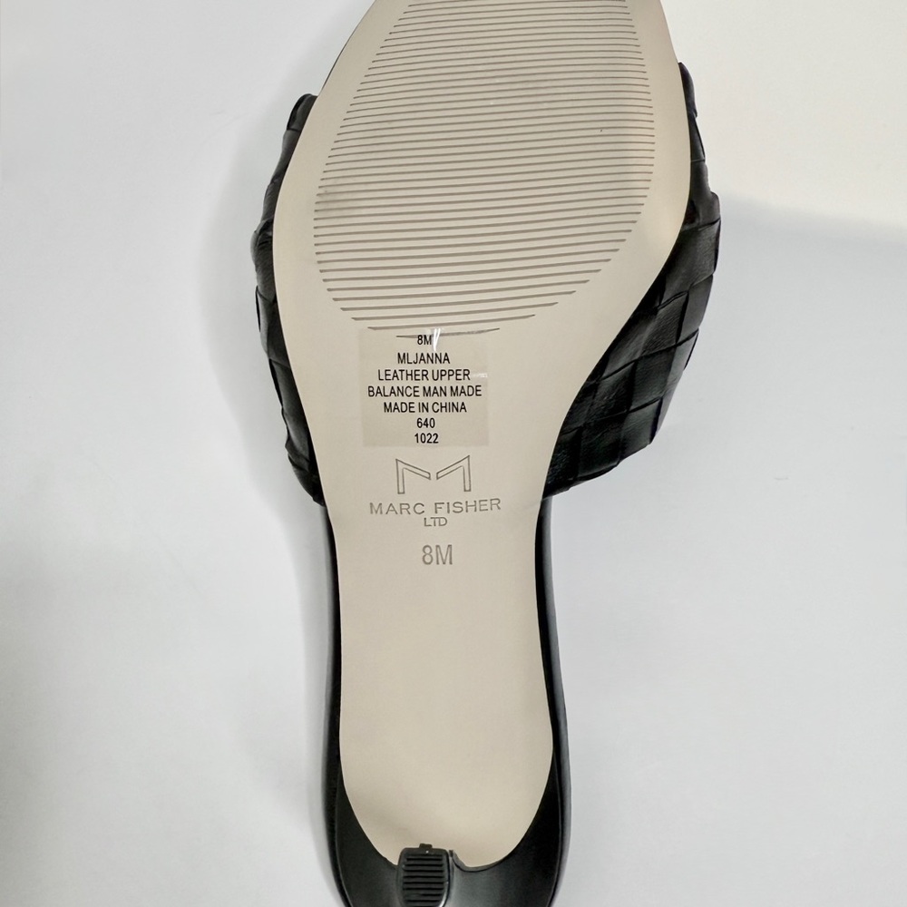 Marc Fisher Janna black heels size 8 - Picture 7 of 9